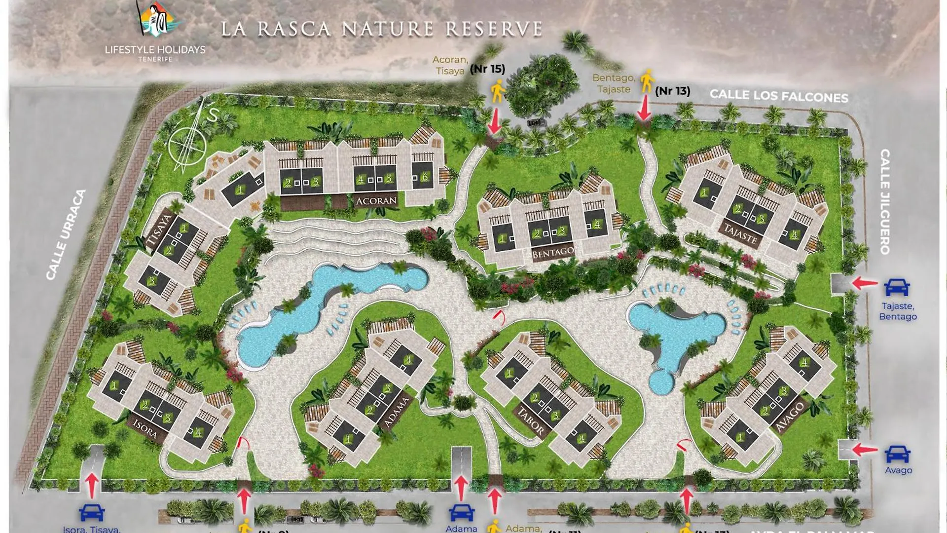 فيلا Jardines - Avago 0-3 Garden View 1B أرونا